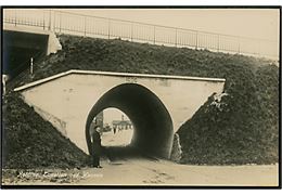 Kolding, Tunnellen ved Havnen anlagt 1920. H. Poulsen no. 8326 (?).