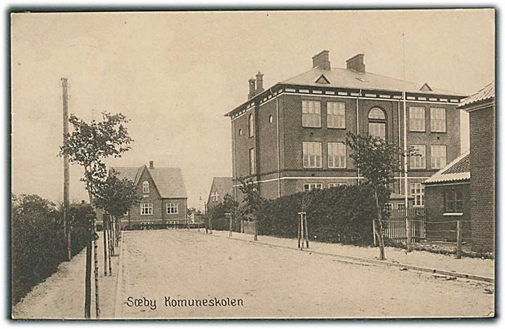 Kommuneskolen i Sæby. Stenders no. 57480.