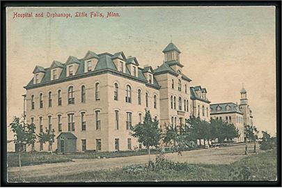 Hospital og Orphanage, Little Falls, Minn. H. W. Venners no. H 11007