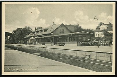Birkerød jernbanestation. Rudolf Olsen no. 4449.