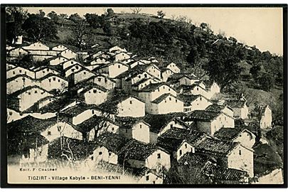 Algeriet, Tigzirt, Village Kabyle, Beni-Yenni. 