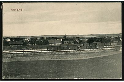 Vojens station med godsvogne. P.J. Schmidt no. 2089 6.