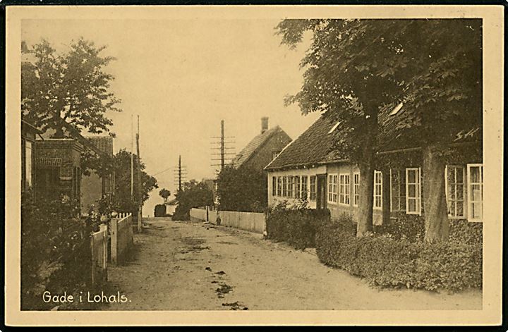 Lohals, gadeparti. C. Jessen-Tusch / Stenders no. 54.