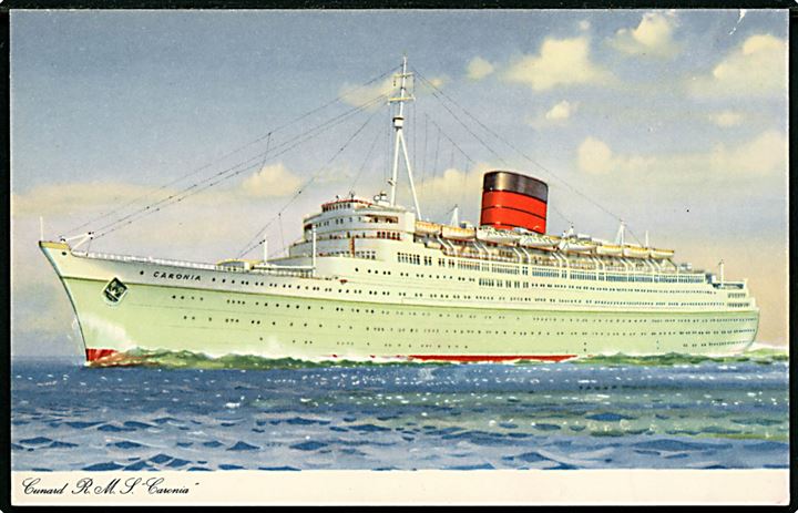Caronia, M/S, Cunard Line. 