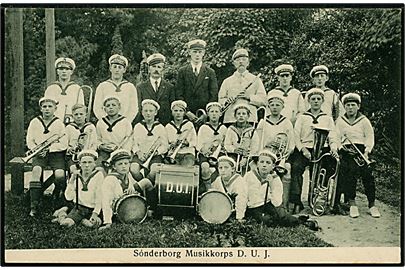 Sønderborg, D.U.I. (De unges Idræt) Musikkorps. A. Kreutzfeldt no. 387.