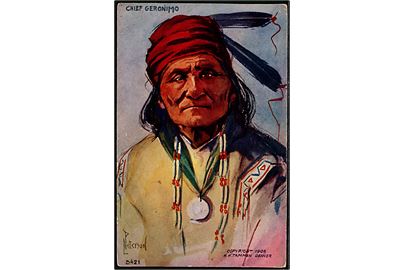 L. Peterson: Høvding Geronimo. H. H. Tammen, Denver 1908.