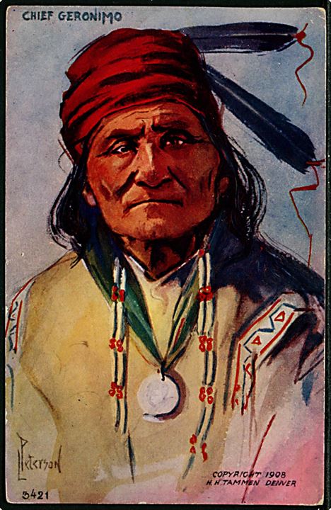 L. Peterson: Høvding Geronimo. H. H. Tammen, Denver 1908.