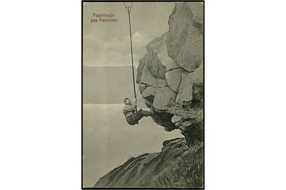 Færøerne, Fuglefangst. H. N. Jacobsen u/no.