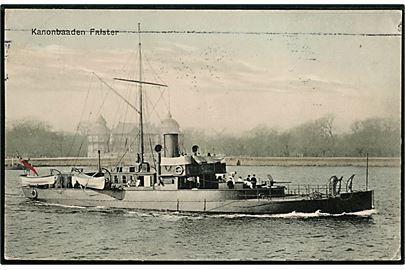 Kanonbåden Falster. Peter Alstrup Danmarks Flaade no. 12.