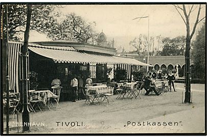 Købh., Tivoli med Postkassen. Stenders no. 10782.