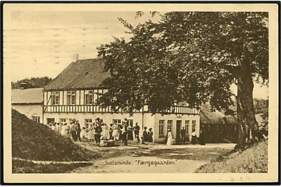 Juelsminde, Færgegaarden. Stenders no. 35850.