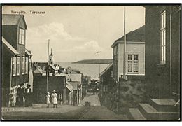 Thorshavn, gadeparti. Stenders no. 42746.