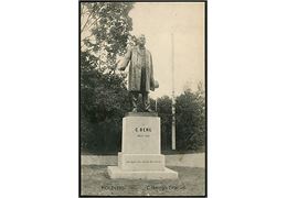 Kolding, C. Berg statue. Stenders no. 7079.