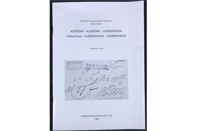 De førfilatelistiske stempler fra Hafnia af Børge Lundh. Illustreret håndbog på 24 sider. KPK 1988. 