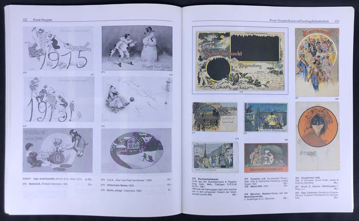 Alte Postkarten af Wolfgang Till. Illustreret katalog og håndbog. Ca. 200 sider. Battenberg-Sammler-Katalog. 