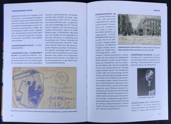 Das grosse Lexicon der Ansichtskarten af Günter Formery. 368 sider illustreret håndbog med 1500 søgeord. 