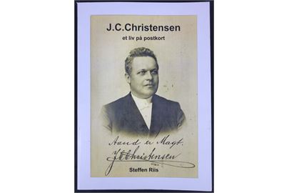 J. C. Christensen - et liv på postkort, portrætbog illustreret med samtidige postkort af Steffen Riis. 131 sider. Flot gennemarbejdet bog som bl.a. omhandler Alberti-sagen og den store Kongerejse i 1908.