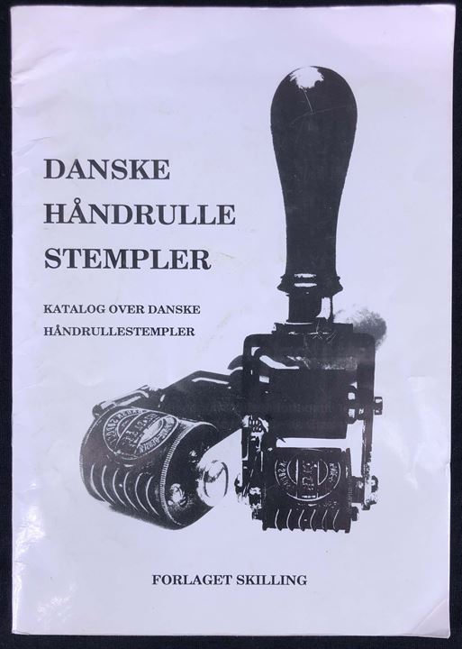 Danske håndrulle stempler af Jan Bendix. 28 sider katalog. Enkelte notater.