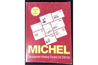Michel Ganzsachen-Katalog Europa Ost 2001/02. 941 sider katalog.