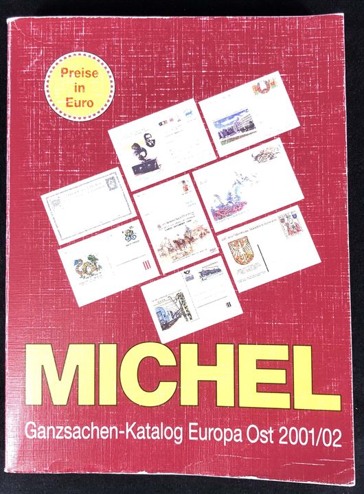 Michel Ganzsachen-Katalog Europa Ost 2001/02. 941 sider katalog.