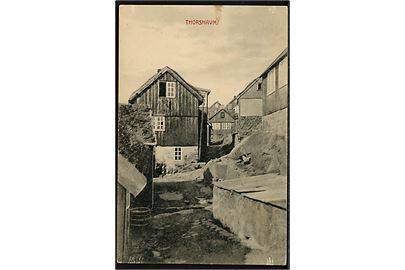 Thorshavn. Gadeparti. Peter H. Arge no. 34335.