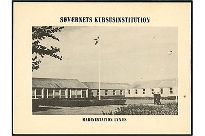 Marinestation Lynæs, Søværnets Kursusinstitution. Klapkort u/no.