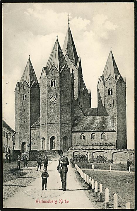 Kalundborg kirke. Warburgs Kunstforlag no. 2175.