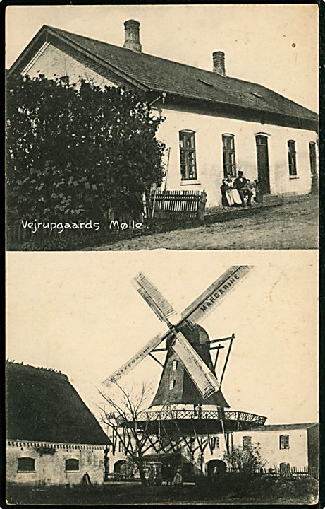 Vejrupgaards Mølle ved Marslev. Schmidt no. 23868.