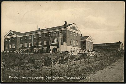 Borris. Landbrugsskole. Den Jydske Husmandsskole. Chr. Mikkelsen no. 26012.