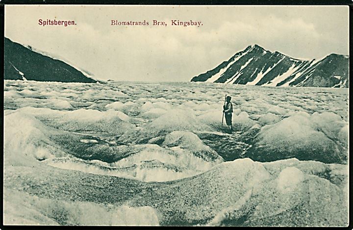 Svalbard/Spitsbergen. Kingsbay, Blomstrands Bræ. Nordisk Kortforlag no. 18.