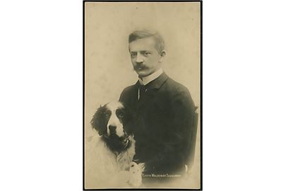 Finland. Aktivisten Eugen Schaumann som myrdede generalgouvernør Borbrikov ved et attentat 16.4.1904. Mindekort u/no.