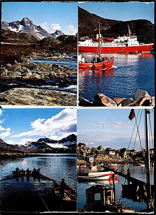 2 kr. Biblioteksvæsen på Photo Letter fra Sdr. Strømfjord d. 27.7.1982 til Esbjerg, Danmark.