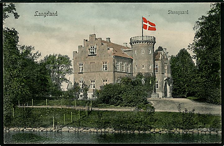 Stensgaard gods på Langeland. Peter Alstrup no. 5050.