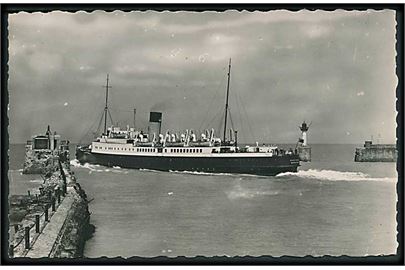 Færgen Worthing (Dieppe - Newhaven). G. A. L. F. 30. Fotokort. 