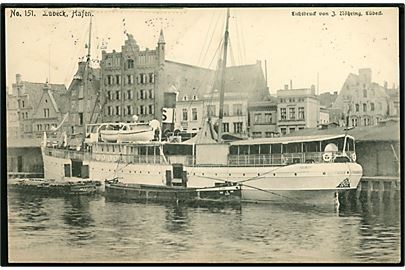 Svithoid, S/S, svensk dampskib i Lübeck. 
