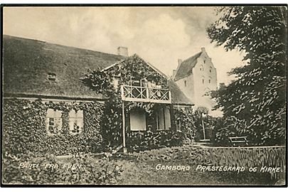 Gamborg. Præstegaard og Kirke. C.S.F. no. 167. 