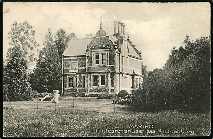 Maribo. Flintestenshuset på Knuthenborg. Stenders no. 1783.