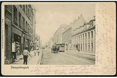 Købh., Amagerbrogaade. Th. E. Torps u/no. 