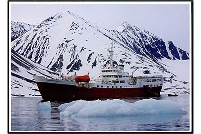 Antarctic Dream, M/S, Reklamekort fra Oceanwide Expeditions. Sendt fra Mestersvig 2011.