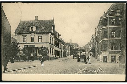 Aarhus, Ny Munkegade med café Alleenberg. No. 1935.
