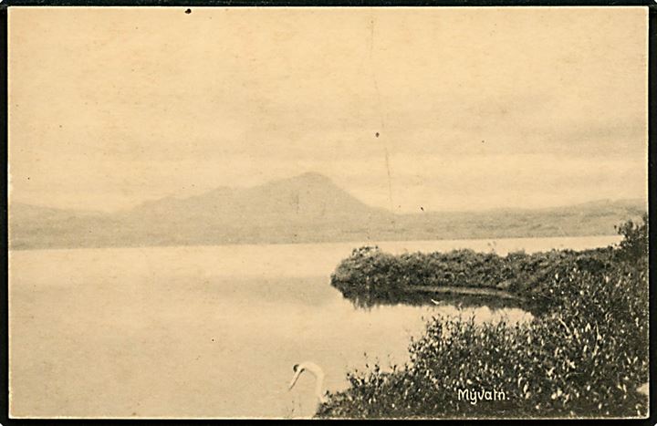 Island, Myvatn. T. Arnason / Stenders no. 49829.