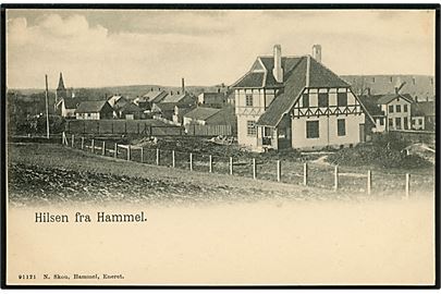 Hammel, Hilsen fra. N. Skou no. 91121.
