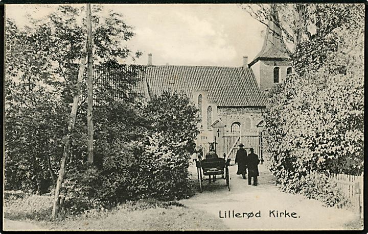 Lillerød, kirke. Stenders no. 6265.