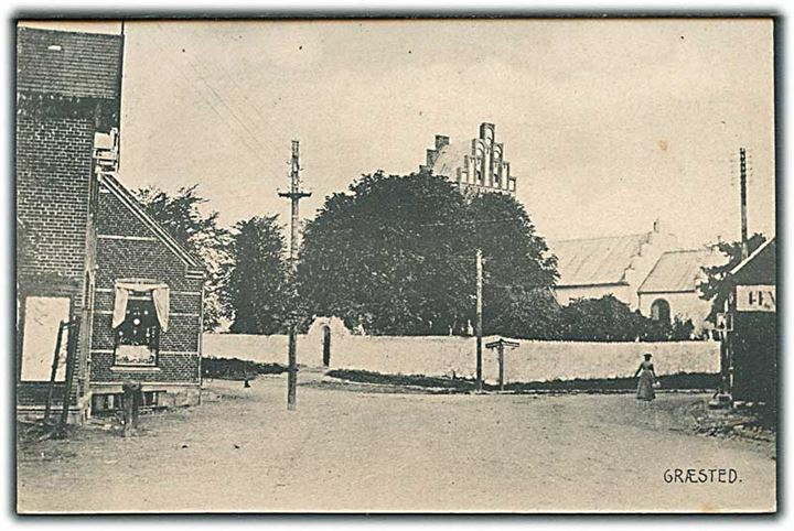 Kirken i Græsted. Peter Alstrups no. 5543.