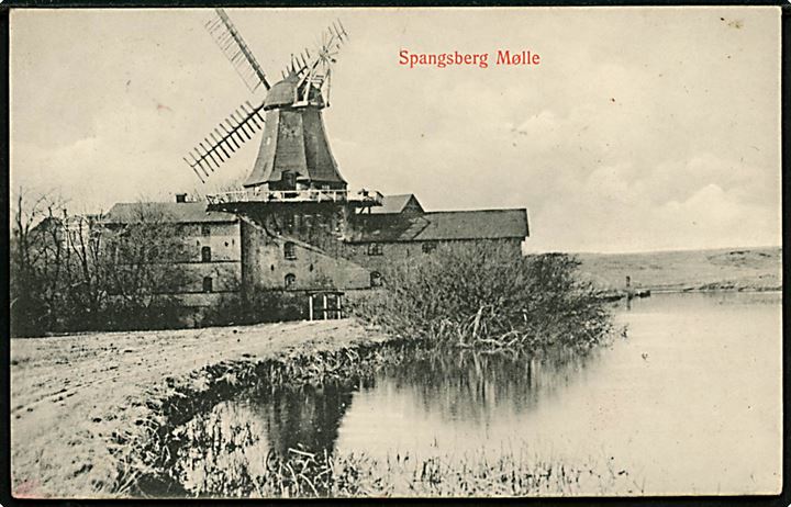 Esbjerg. Spangsberg Mølle. C.J.C. no. 861.