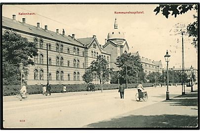 Købh., Kommunehospitalet. No. 3318.