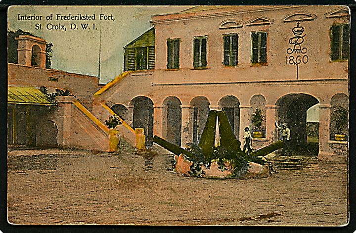 D.V.I., St. Croix, Frederiksted Fort. R. D. Benjamin u/no.
