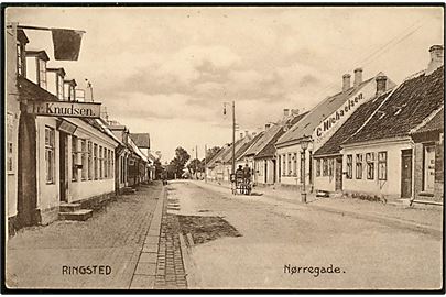 Ringsted, Nørregade. A. Flensborg no. 74.