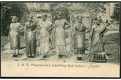 Købh., Tivoli. J. & G. Hagenbecks udstilling Syd Indien. U/no. 