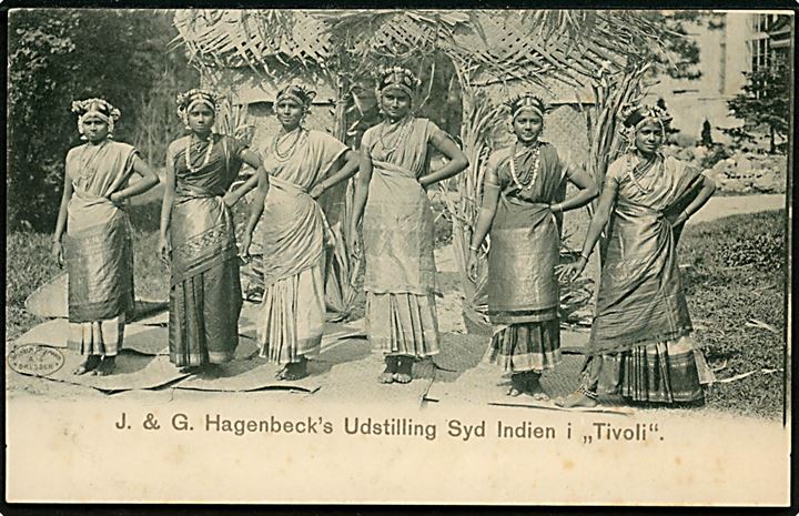Købh., Tivoli. J. & G. Hagenbecks udstilling Syd Indien. U/no. 